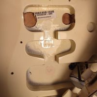 Fender Partcaster Eric Johnson Stratocaster Neck, American Standard Stratocaster Body Olympic White 2006-2011 USA электрогитара