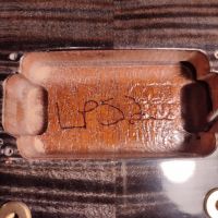 Gibson Les Paul Standard Double Cutaway Plus Trans Black 2001 USA электрогитара