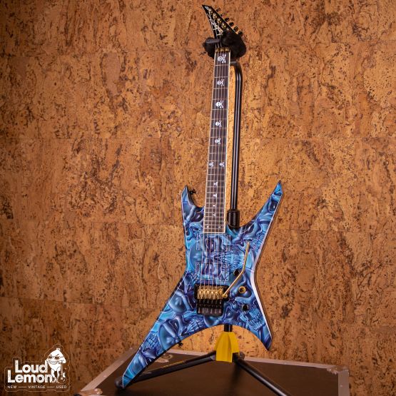 Jackson Custom Shop Mike Learn Skulls Graphic Warrior 2007 USA электрогитара