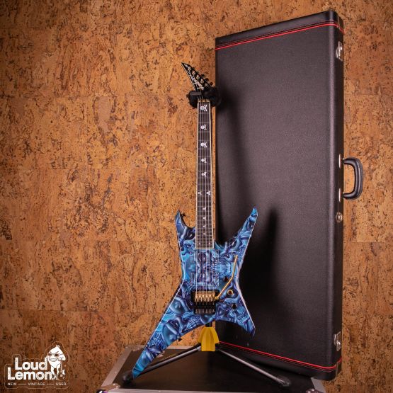 Jackson Custom Shop Mike Learn Skulls Graphic Warrior 2007 USA электрогитара