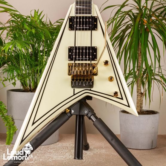 Jackson Pro Series Rhoads RR3 Ivory With Black Pinstripes 2019 Indonesia электрогитара