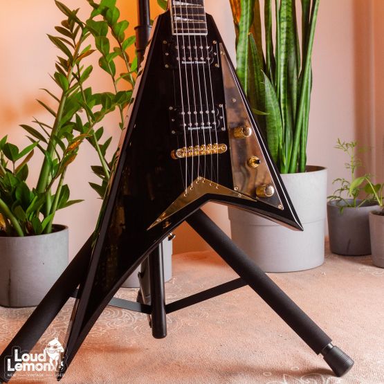 ‌Jackson Pro Series Rhoads RRT-5 Gloss Black 2014 Indonesia электрогитара