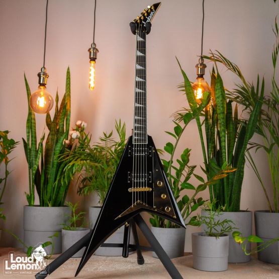 Jackson RRT-5 Pro Series Rhoads Gloss Black 2014 Indonesia электрогитара