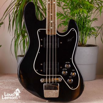 Jolana Galaxis Bass Black 1980's Czechoslovakia бас-гитара
