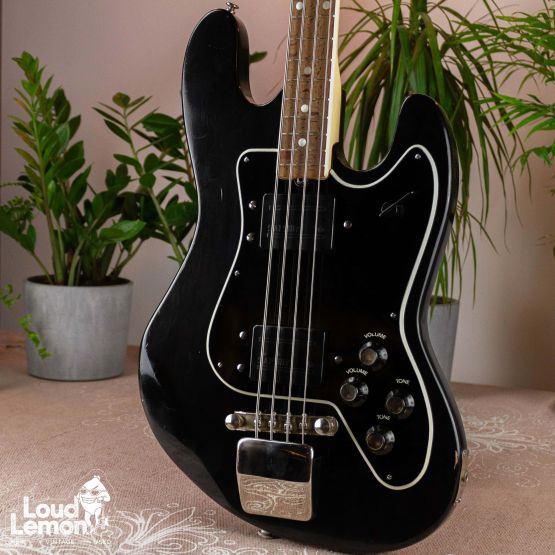 Jolana Galaxis Bass Black 1980's Czechoslovakia бас-гитара