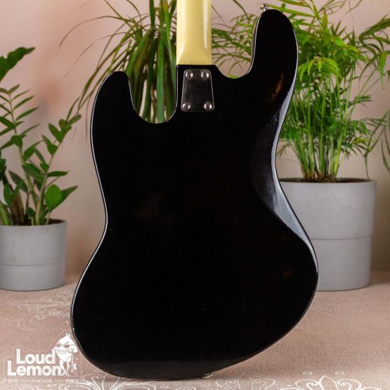 Jolana Galaxis Bass Black 1980's Czechoslovakia бас-гитара