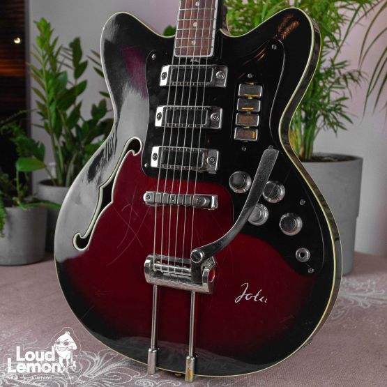 Jolana Special Red Sunburst 1960's Chezchoslovakia электрогитара