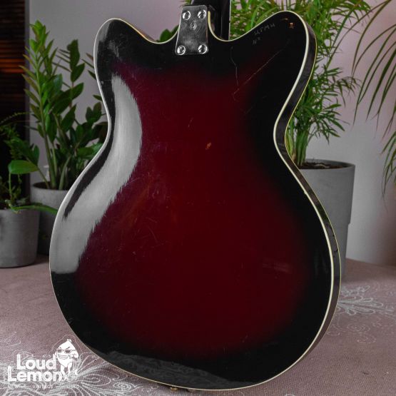 Jolana Special Red Sunburst 1960's Chezchoslovakia электрогитара