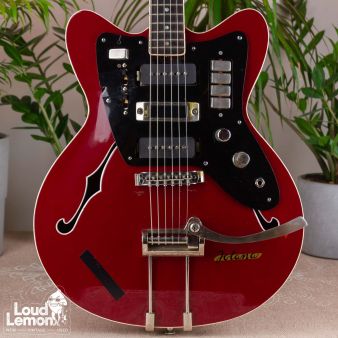 Jolana Tornado Red 1963 Czechoslovakia электрогитара