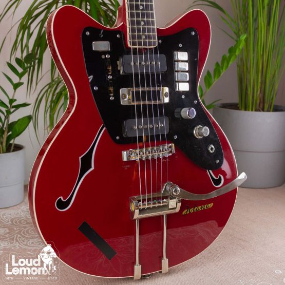 Jolana Tornado Red 1963 Czechoslovakia электрогитара