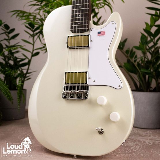 Harmony Jupiter Pearl White USA 2020 электрогитара