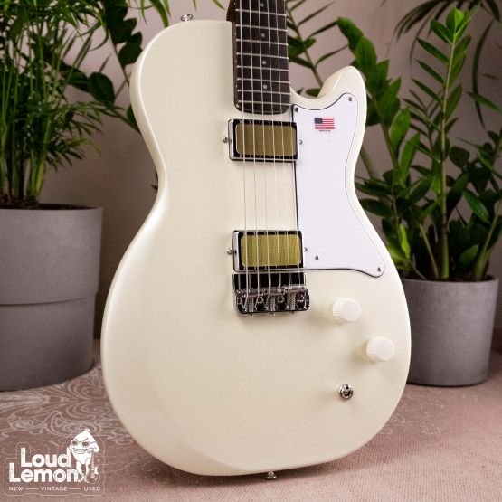 Harmony Jupiter Pearl White USA 2020 электрогитара