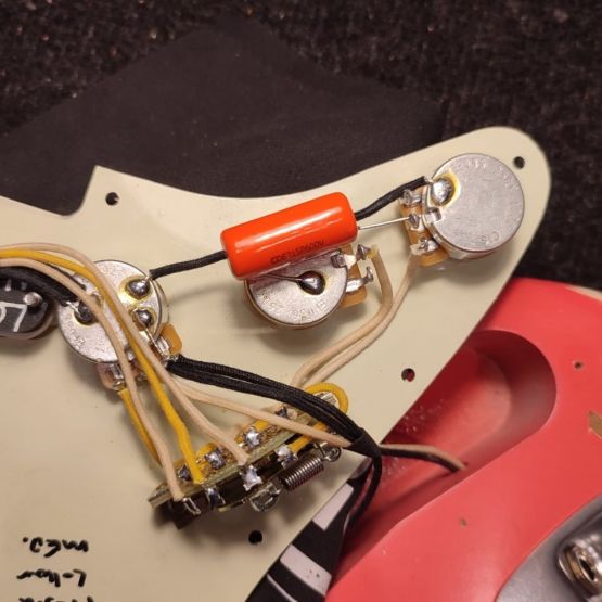 Nashguitars S63 Fiesta Red 2022 USA электрогитара