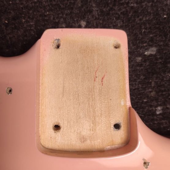Squier FSR Cyclone Shell Pink 2010 Indonesia электрогитара