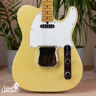 Kasuga Telecaster Vintage White 1975 Japan электрогитара