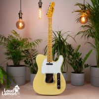 Kasuga Telecaster Vintage White 1975 Japan электрогитара