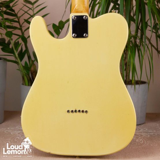 Kasuga Telecaster Vintage White 1975 Japan электрогитара