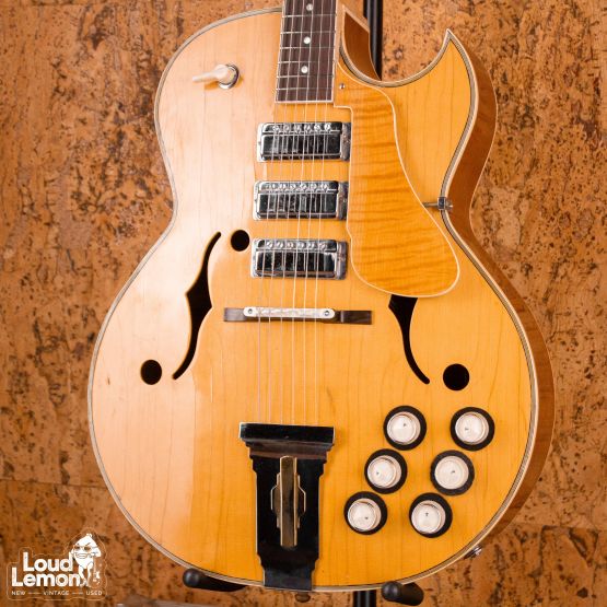 Kawai Hollowbody Swingmaster Style Natural 1970's Japan электрогитара