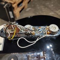 Fender Standard Telecaster Black 2007 Mexico электрогитара