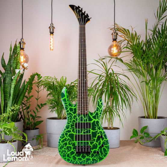 Kramer Striker Bass 522 Crackle Green 2002 Korea бас-гитара