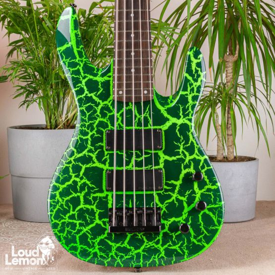 Kramer Striker Bass 522 Crackle Green 2002 Korea бас-гитара