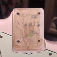Fender American Original 60's Stratocaster Shell Pink 2021 USA электрогитара