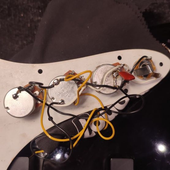Fender Standard Jazz Bass Black 1998 Mexico бас-гитара