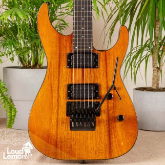 LTD Deluxe M-1000 FR Koa Natural 2015 Korea электрогитара