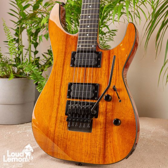 LTD Deluxe M-1000 FR Koa Natural 2015 Korea электрогитара