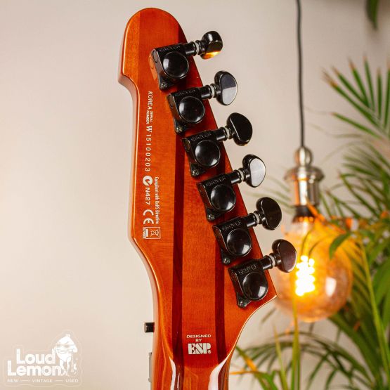 LTD Deluxe M-1000 FR Koa Natural 2015 Korea электрогитара