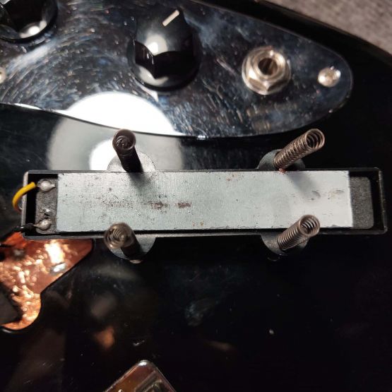 Fender JAB-EQ Jaguar Bass Black 2009 Japan бас-гитара