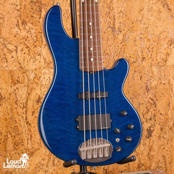 Lakland SK-5DX Skyline Japan Series Blue Translucent 2014 Korea бас-гитары