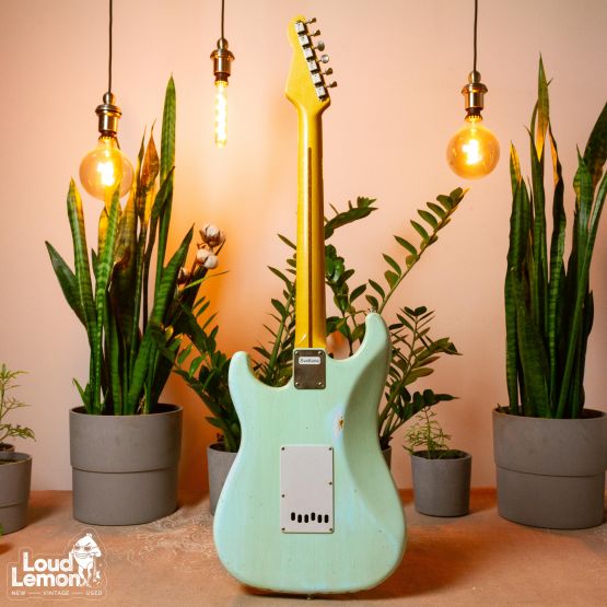 LsL Saticoy Sonic Blue Light Relic 2013 USA электрогитара