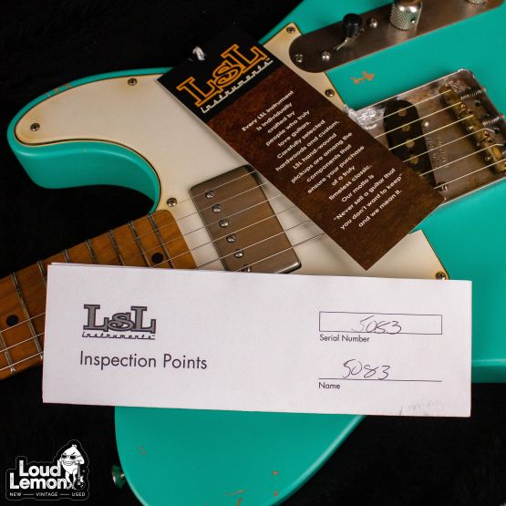 LsL T-Bone One B E Foam Green 2021 USA электрогитара
