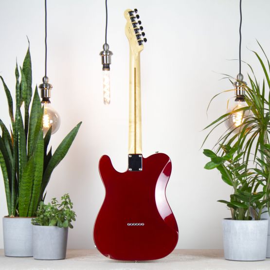 Fender Telecaster Blacktop Candy Apple Red 2013 Mexico электрогитара