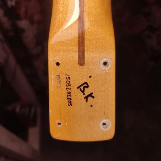 Fender Custom Shop Jimmie Vaughan Stratocaster Aged Olympic White 2019 USA электрогитара
