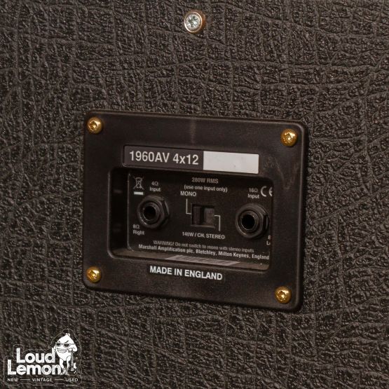 ‌Marshall 1960 AV 4x12 Speaker Cabinet гитарный кабинет