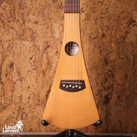 Martin Backpacker Steel String Left Handed Natural 1996 Mexico акустическая тревел гитара