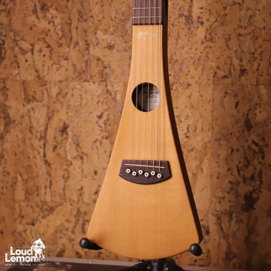 Martin Backpacker Steel String Left Handed Natural 1996 Mexico акустическая тревел гитара