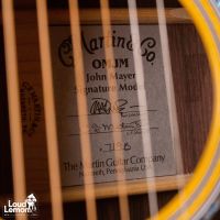 Martin OMJM John Mayer Signature Natural 2022 USA акустическая гитара
