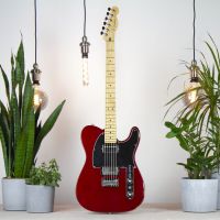Fender Telecaster Blacktop Candy Apple Red 2013 Mexico электрогитара