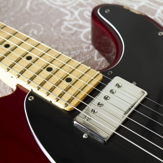 Fender Telecaster Blacktop Candy Apple Red 2013 Mexico электрогитара