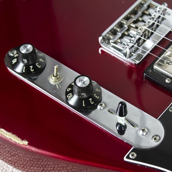 Fender Telecaster Blacktop Candy Apple Red 2013 Mexico электрогитара