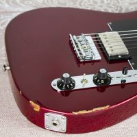 Fender Telecaster Blacktop Candy Apple Red 2013 Mexico электрогитара