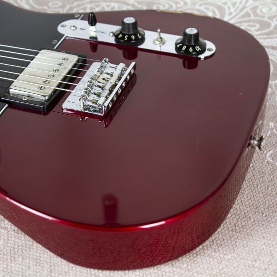 Fender Telecaster Blacktop Candy Apple Red 2013 Mexico электрогитара