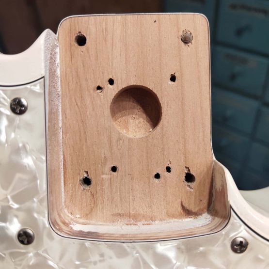 Fender Chris Shiflett Deluxe Telecaster Arctic White 2013 Mexico электрогитара