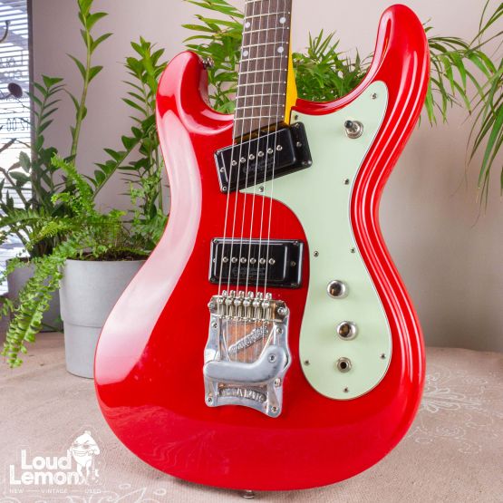 Morales ZES-300 Red 1960's Japan электрогитара