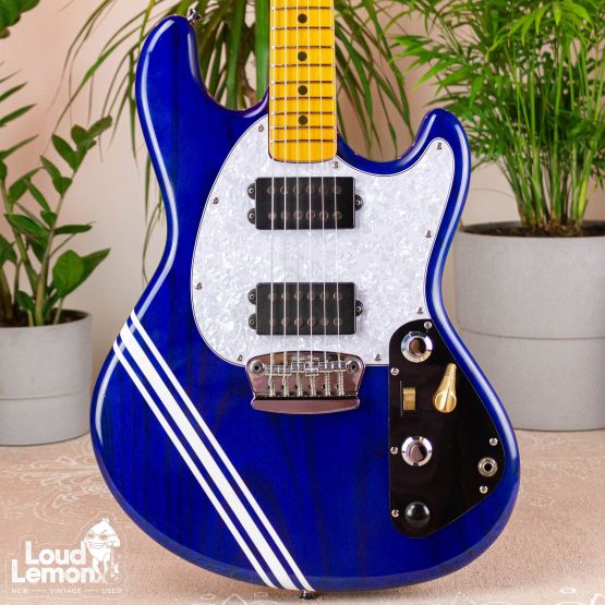 Music Man Stingray II Competition Transparent Blue 1977 USA электрогитара