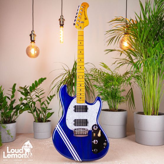 Music Man Stingray II Competition Transparent Blue 1977 USA электрогитара