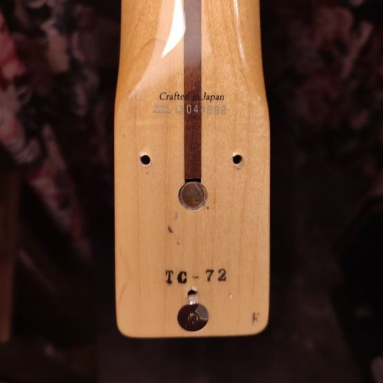 Fender TC72-70 Telecaster Custom Natural 2002 Japan электрогитара